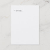 医療アポイントメントカード 予約カード (裏面)