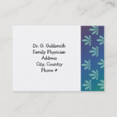 医療アポイントメントモダンフローラ 予約カード (裏面)