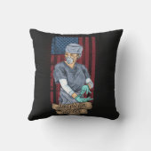 医療アメリカのヒーロー クッション (裏面)