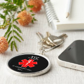 医療アラートID医療用乳アレルギー キーホルダー (側面)