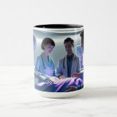 医療イノベーションの重要性：医療とテクノロジーの未来 マグカップ (中央)