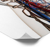 医療イラストレーション動脈2 ポスター (角)