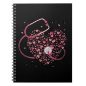 医療ギフト聴診器ハートナースもしお客様は ノートブック (正面)