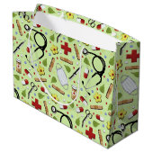 医療ギフト ラージペーパーバッグ (裏面アングル)