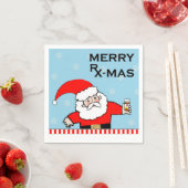 医療クリスマス スタンダードカクテルナプキン (インサイチュ)