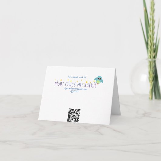 医療サンキューカード サンキューカード (裏面)