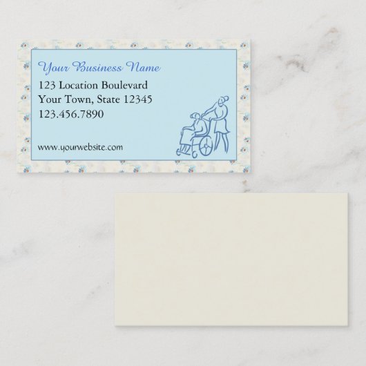 医療サービス提供者 名刺 (正面/裏面)