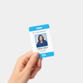 医療スタッフのナース写真ID | 病院のロゴ バッジ (手持ち)