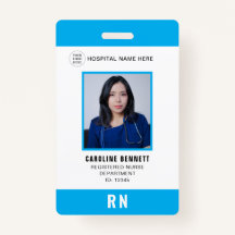 医療スタッフのナース写真ID | 病院のロゴ