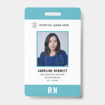 医療スタッフのナース写真ID | 病院のロゴ