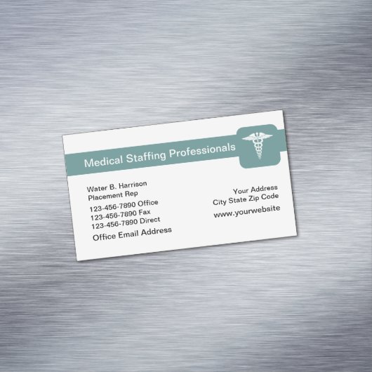 医療スタッフの磁石 マグネット名刺 (インサイチュ)