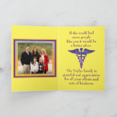 医療スタッフサンキューカード サンキューカード (内部)