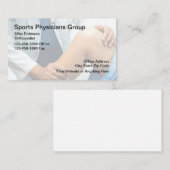 医療スポーツ傷害整形外科医 名刺 (正面/裏面)