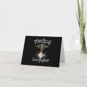 医療ソノグラフカワイトソノグラフィギフト カード (正面)