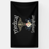 医療ソノグラフカワイトソノグラフィギフト 横断幕