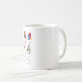 医療チャートの全色 コーヒーマグカップ (正面右)