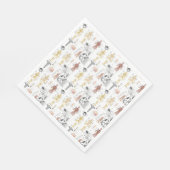 医療チャートの全色 スタンダードランチョンナプキン (角)