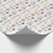 医療チャートの全色 ラッピングペーパー (角)