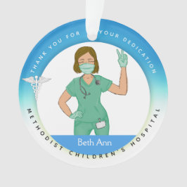 医療テーマのクリスマスオーナメント、看護 オーナメント