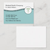 医療テーマドクターオフィスの名刺 名刺 (正面/裏面)