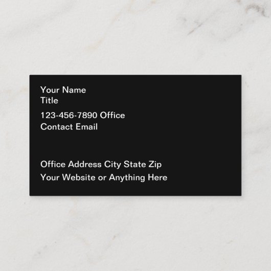 医療テーマモダン名刺 名刺 (裏面)