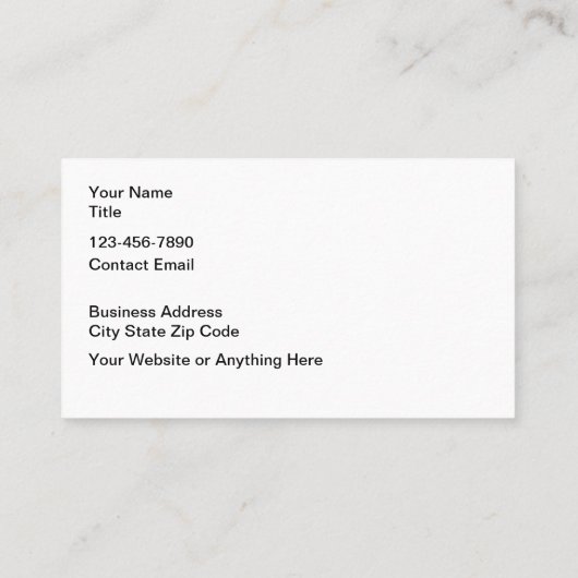 医療テーマユニーク名刺 名刺 (裏面)
