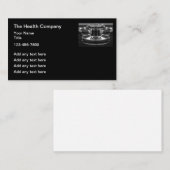 医療テーマ名刺デザイン 名刺 (正面/裏面)