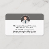 医療テーマ名刺 名刺 (正面)