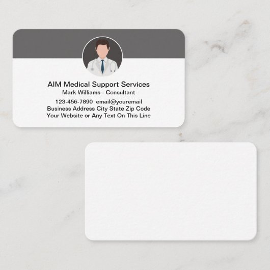 医療テーマ名刺 名刺 (正面/裏面)