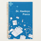 医療テーマ月次プランナー プランナー手帳 (正面)