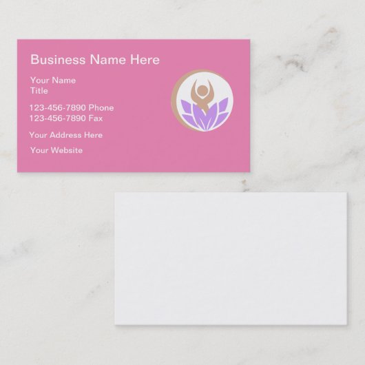 医療テーマ 名刺 (正面/裏面)