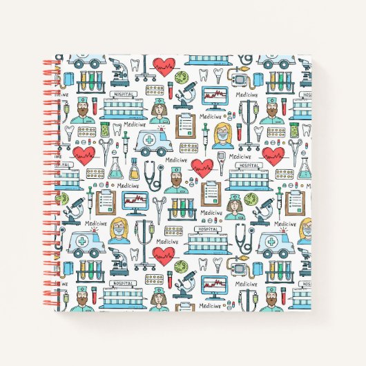 医療デザインパターン ノートブック (正面)