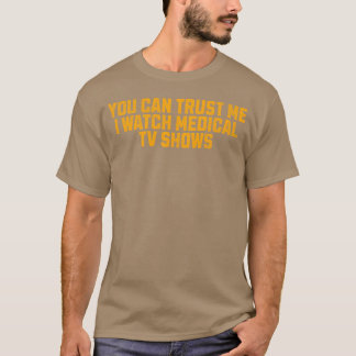 医療ドラマを見るのが好きです ビンテージ風 Tシャツ