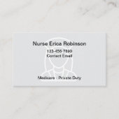 医療ナースシンプル名刺 名刺 (正面)