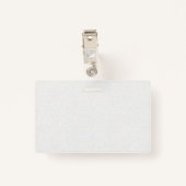 医療ナース |カスタマーサービス バッジ (裏面クリップ)