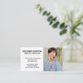 医療ナース |カスタマーサービス 名刺 (スタンド正面)