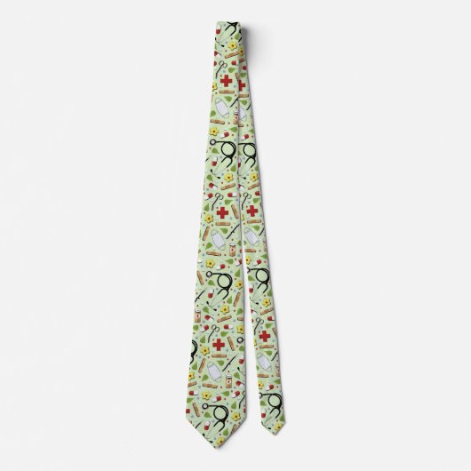 医療ノベルティ ネクタイ (正面)
