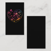 医療ハート医学生ナース医 名刺 (正面/裏面)