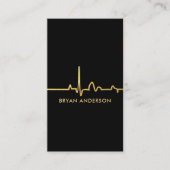 医療ハート料名刺 名刺 (正面)