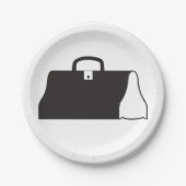 医療バッグ ペーパープレート (正面)