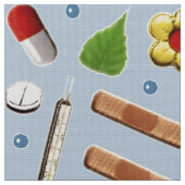 医療パターン ファブリック (クローズアップ)