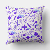 医療パーソナライズされたテーマ医療プロフェッショナル クッション (裏面)