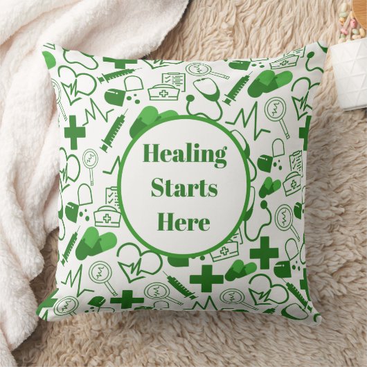 医療パーソナライズされたテーマ医療プロフェッショナル クッション (ブランケット)