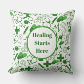 医療パーソナライズされたテーマ医療プロフェッショナル クッション (正面)