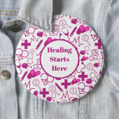 医療パーソナライズされたテーマ医療プロフェッショナル 缶バッジ (インサイチュ)