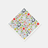 医療パーティー スタンダードカクテルナプキン (角)