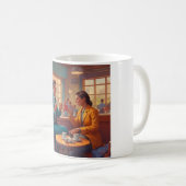 医療ヒーロー向けモーニング燃料マグ コーヒーマグカップ (正面右)