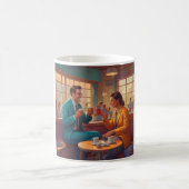 医療ヒーロー向けモーニング燃料マグ コーヒーマグカップ (中央)