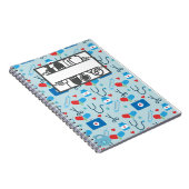 医療フィールドノートブック（青） ノートブック (右側)