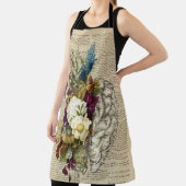 医療フローラの脳解剖ポスター エプロン (インサイチュ)